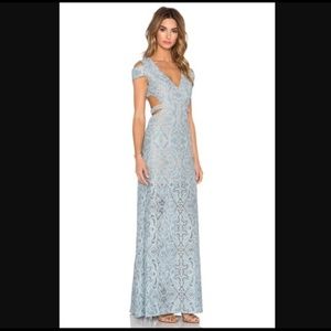 BCBG Ava Cut Out Gown Size 8